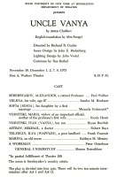 1973 Uncle Vanya program Nov 1973 .jpg